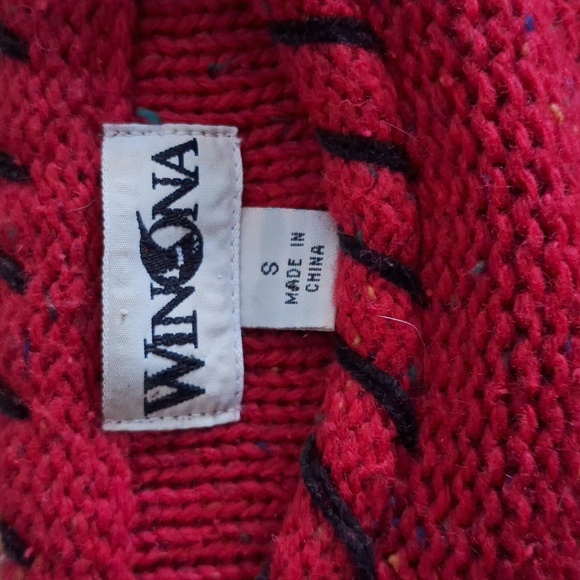 Winona Reindeer Pocket Wool and Ramie Blend Sweater - Picture 5 of 6